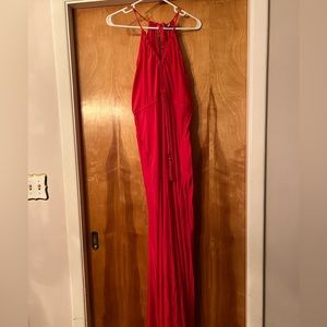 Calypso St Barths pink maxi dress